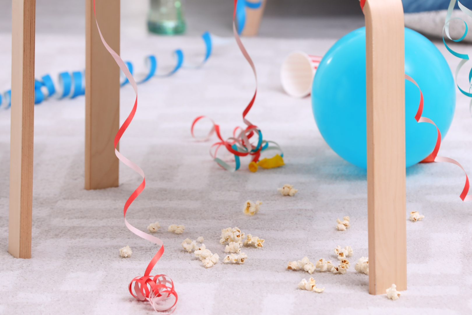 How to Clean Up Carpet, Rug, & Upholstery Messes After a Summer Party